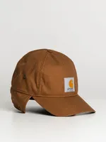 CARHARTT RAIN DEFENDER EARFLAP CAP -BROWN