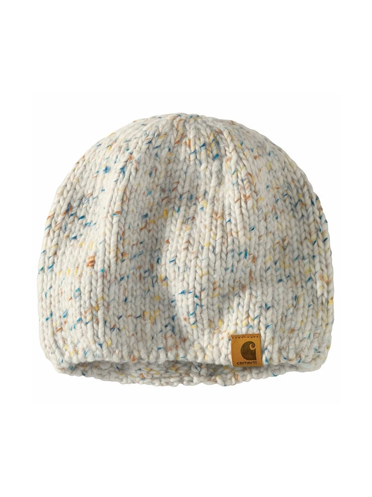 CARHARTT KNIT SPACE DYE BEANIE - MALT - CLEARANCE