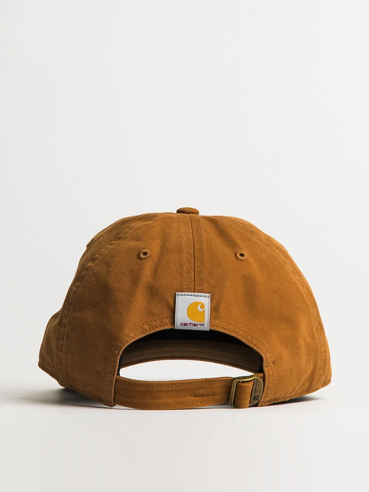 CANVAS SCRIPT CAP - CARHARTT BROWN