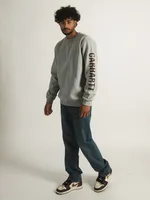 CARHARTT MIDWEIGHT CREWNECK LOGO SLEEVE - CLEARANCE