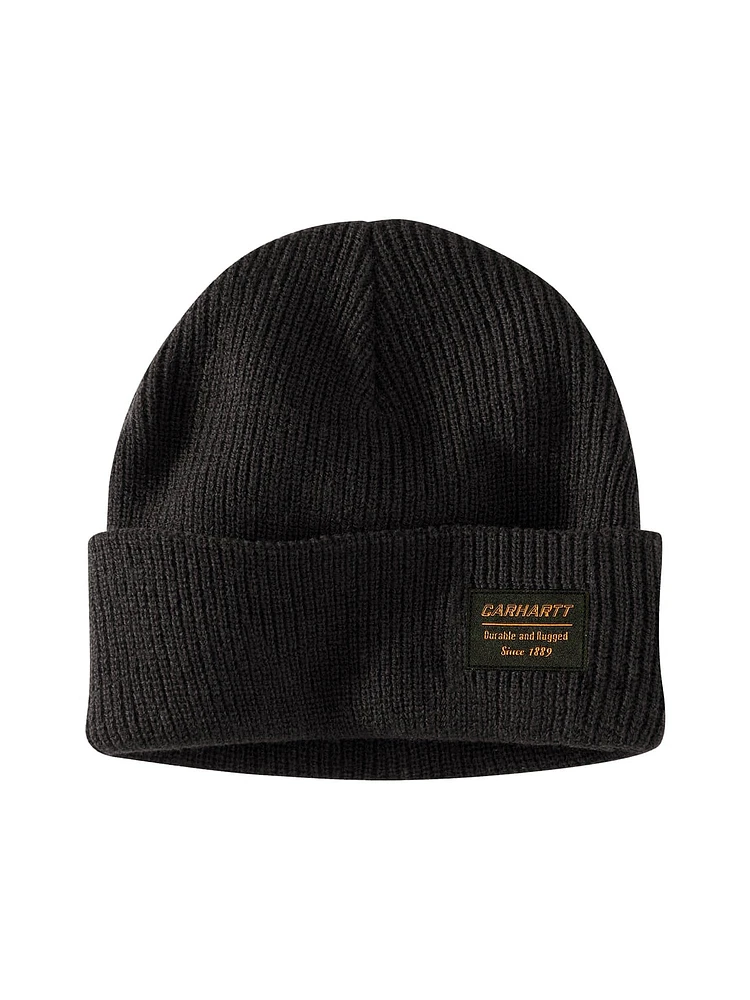 CARHARTT KNIT RUGGED PATCH BEANIE