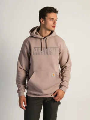CARHARTT LOOSE FIT EMBROIDERED LOGO HOODIE