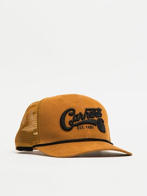 CARHARTT CANVAS MESH-BACK SCRIPT CAP