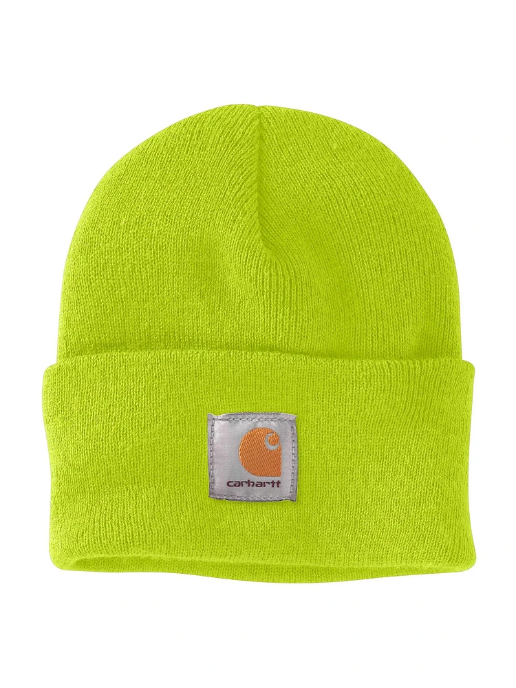 CARHARTT WATCH BEANIE - BRITE LIME - CLEARANCE