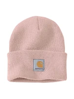 CARHARTT WATCH BEANIE - ASH ROSE - CLEARANCE