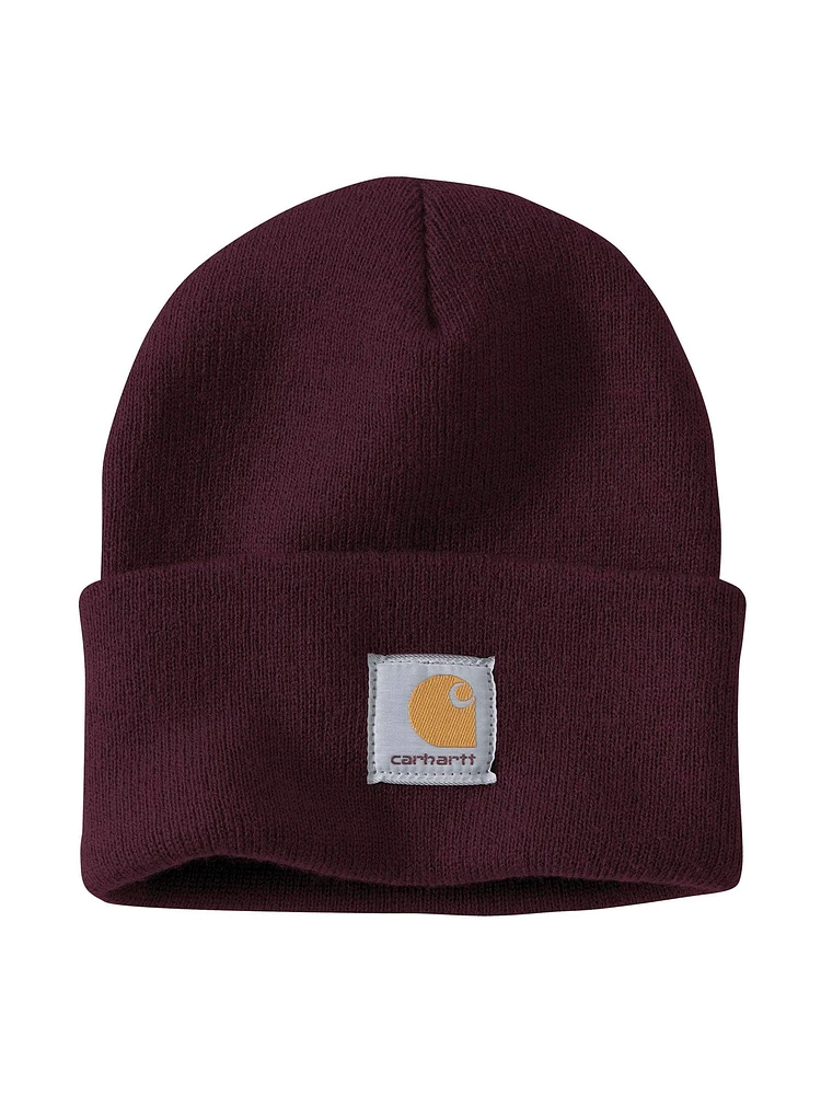 CARHARTT WATCH BEANIE - BLACKBERRY