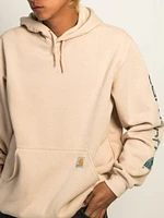 CARHARTT SLEEVE PULLOVER HOODIE - BEACH