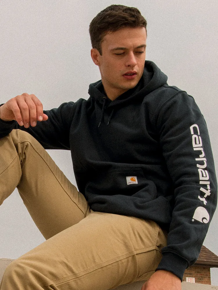 CARHARTT SLEEVE PULLOVER HOODIE