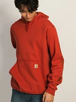 CARHARTT LOGO SLEEVE GRAPHIC PULL OVER HOODIE