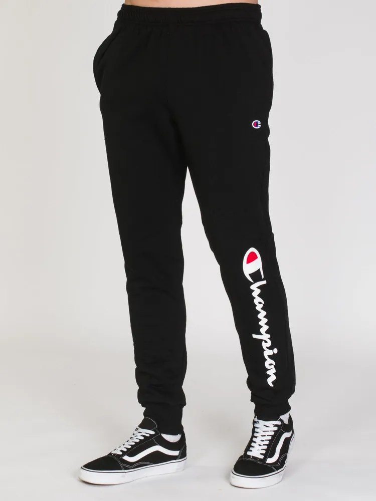 CHAMPION POWERBLEND GRAPHIC JOGGER - CLEARANCE