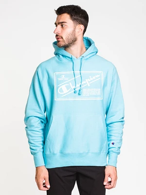 MENS RW SCREENED PULLOVER HOOD - BLUE CLEARANCE