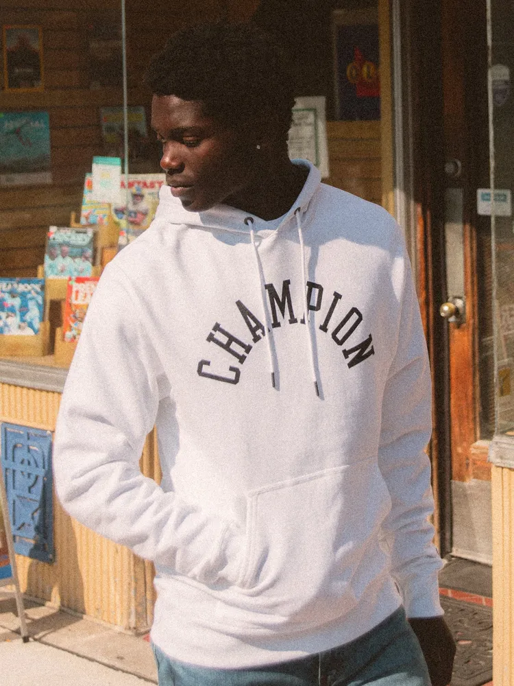 CHAMPION POWERBLEND GRAPHIC HOODIE