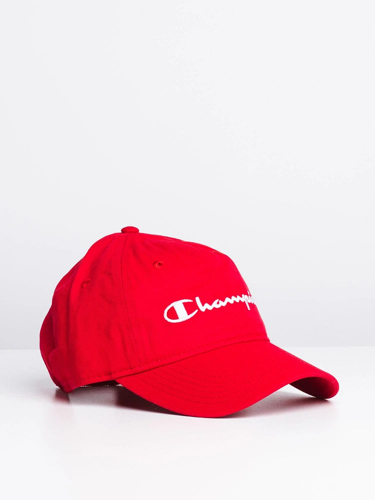 CLASSIC TWILL HAT - SCARLET - CLEARANCE