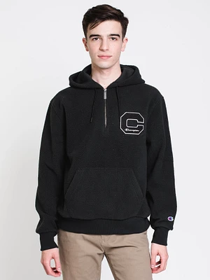 CHAMPION HERITAGE SHRPA 1/4 ZIP HOODIE - CLEARANCE