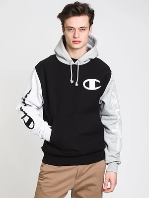 MENS RW 'C' COLOURBLOCK PULLOVER HOODIE