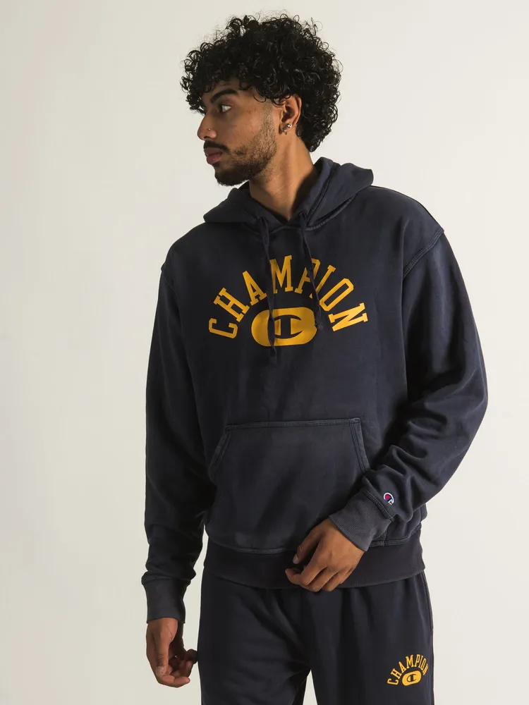 CHAMPION VINTAGE WASH VARSITY HOODIE