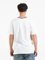CHAMPION TIPPED COLLAR SHORT SLEEVE POCKET T-SHIRT - CLEARANCE