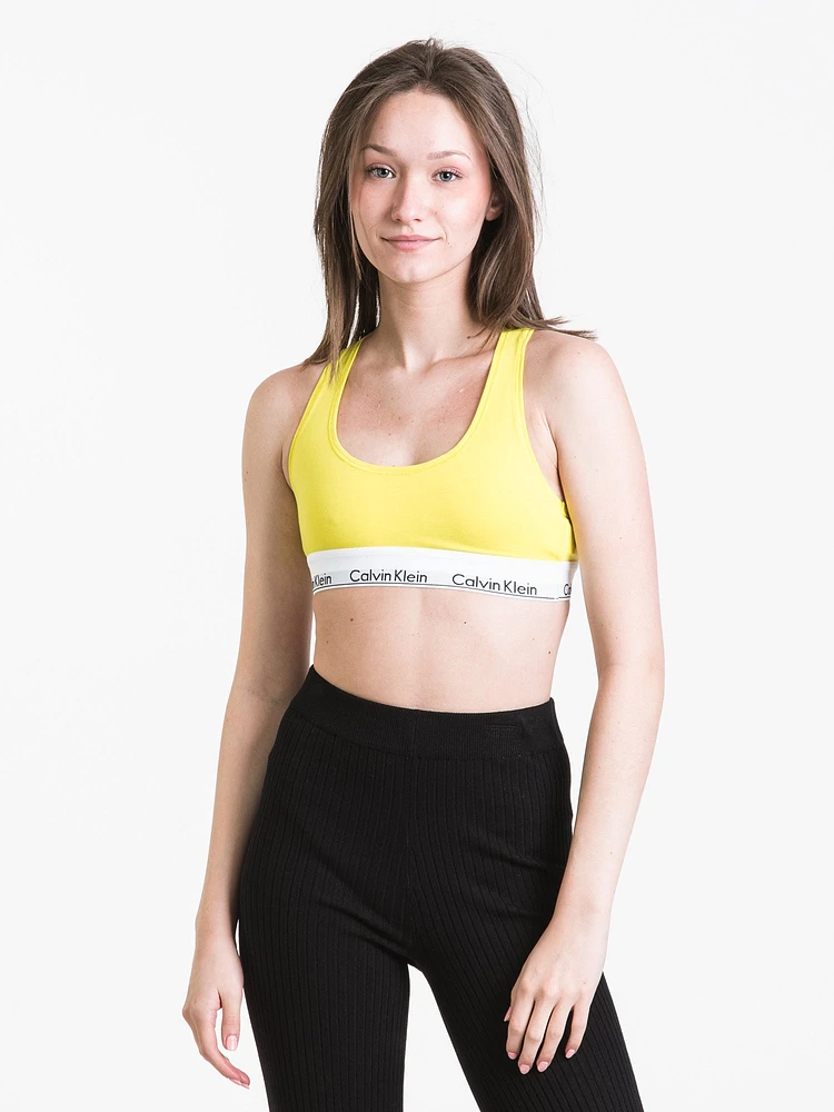 CALVIN KLEIN MODERN COTTON UNLINED BRALETTE