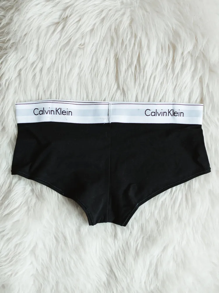 CALVIN KLEIN BOYSHORT - BLACK