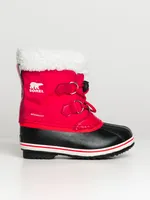 KIDS SOREL YOOT PAC NYLON WATERPROOF