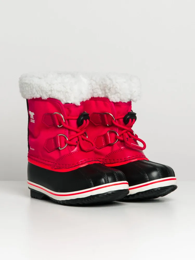 KIDS SOREL YOOT PAC NYLON WATERPROOF