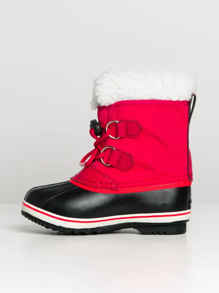 KIDS SOREL YOOT PAC NYLON WATERPROOF