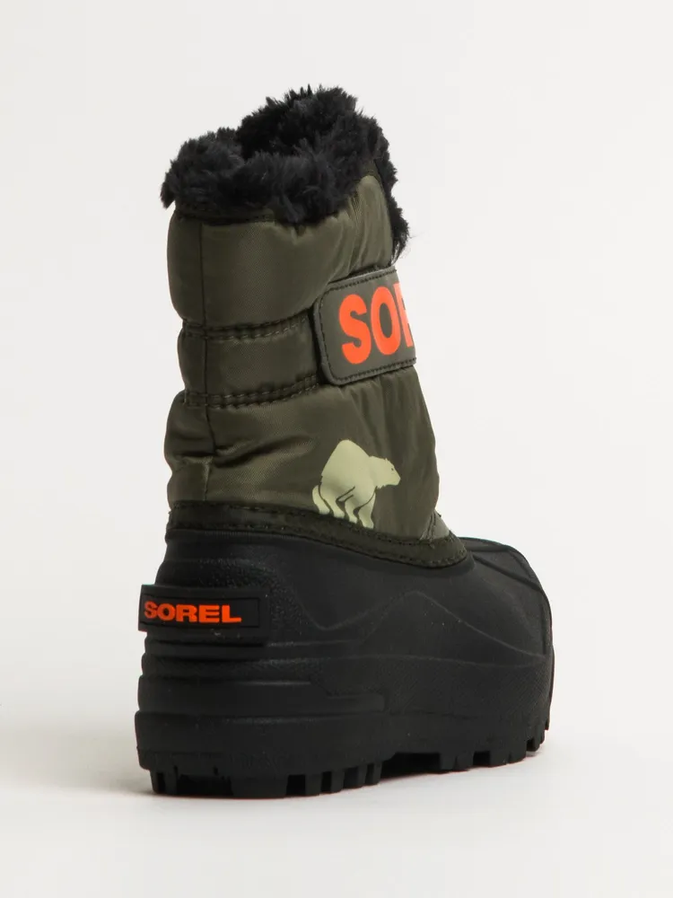 KIDS SOREL CHILDRENS SNOW COMMANDER BOOT