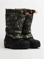 KIDS SOREL YOUTH FLURRY PRINT BOOT