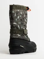 KIDS SOREL YOUTH FLURRY PRINT BOOT