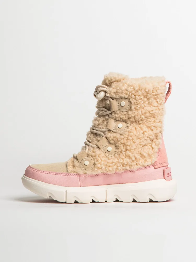 KIDS SOREL YOUTH EXPLORER COZY BOOT