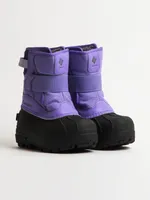 KIDS SOREL CHILDRENS BUGABOOT CELSIUS STRAP BOOT