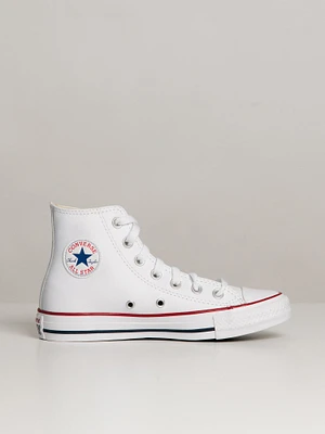 WOMENS CONVERSE CHUCK TAYLOR ALL-STARS LEATHER HI SNEAKER - CLEARANCE