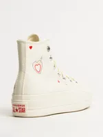 WOMENS CONVERSE CHUCK TAYLOR ALL-STARS LIFT HI SNEAKERS