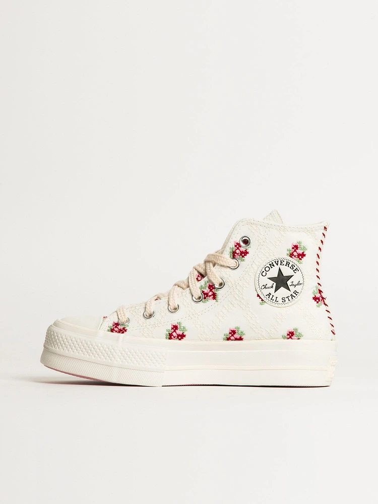 WOMENS CONVERSE CHUCK TAYLOR ALL-STARS LIFT HIGH TOP