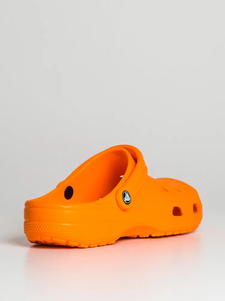 MENS CROCS CLASSIC ORANGE ZING CLOG