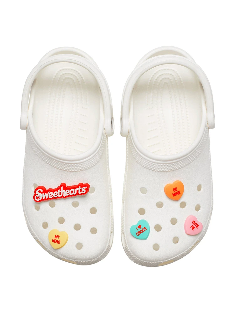 CROCS JIBBITZ SWEATHEARTS 5 PACK