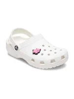 CROCS JIBBITZ PINK PGGY