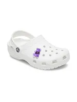 CROCS JIBBITZ PURPLE CANDY BEAR