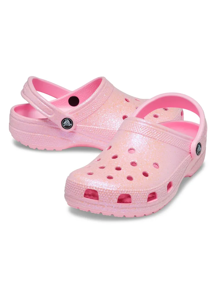 WOMENS CROCS CLASSIC GLITTER CLOG