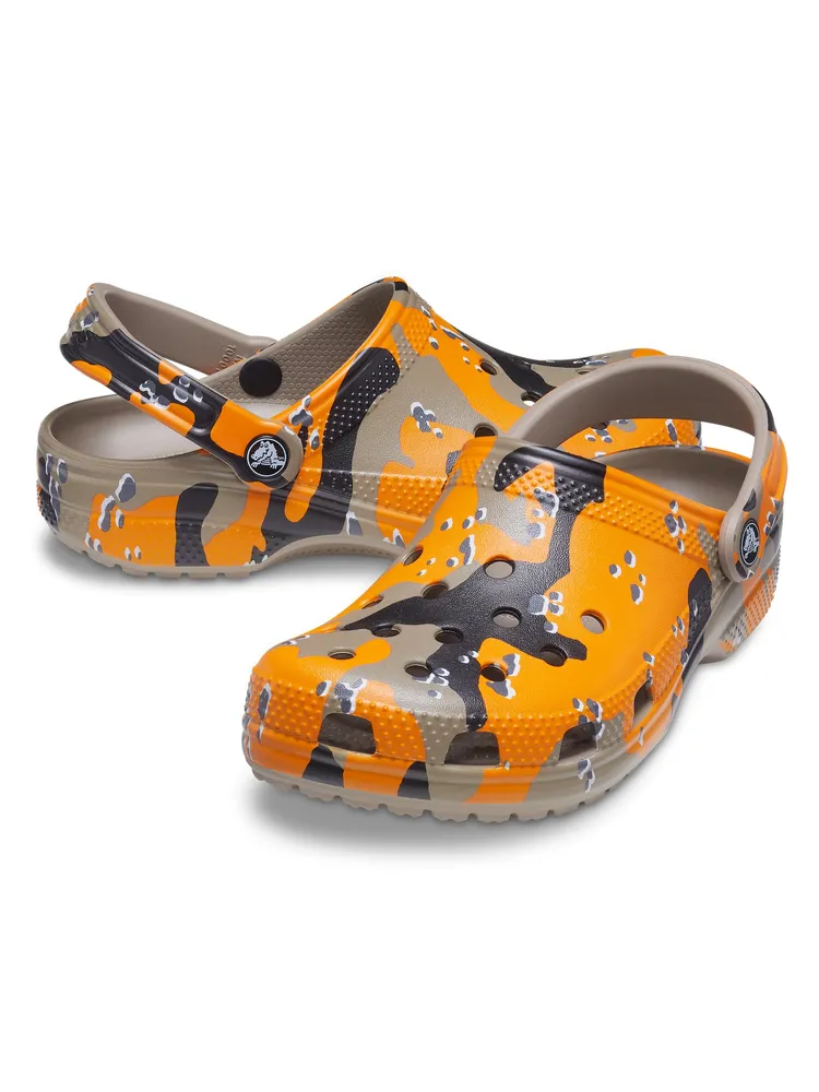 MENS CROCS CLASSIC CAMO CLOG - CLEARANCE