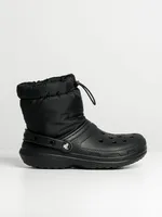 WOMENS CROCS CLASSIC LINED PUFFY BOOT