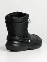 WOMENS CROCS CLASSIC LINED PUFFY BOOT