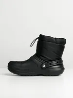 WOMENS CROCS CLASSIC LINED PUFFY BOOT - CLEARANCE