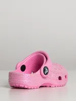 KIDS CROCS CLASSIC GLITTER TODDLER CLOG - CLEARANCE