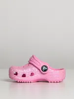 KIDS CROCS CLASSIC GLITTER TODDLER CLOG - CLEARANCE