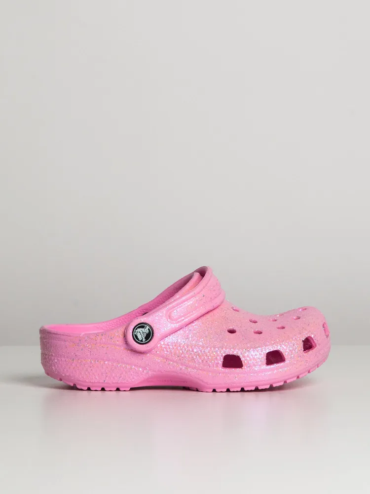 KIDS CROCS CLASSIC GLITTER CLOG - CLEARANCE