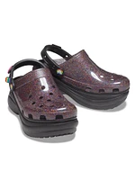 WOMENS CROCS TRANSLUCENT GLITTER BAE CLOGS - CLEARANCE