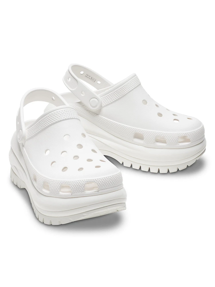 WOMENS CROCS CLASSIC MEGA CRUSH CLOG