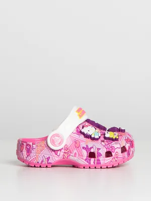 KIDS CROCS CLASSIC HELLO KITTY TODDLER CLOG - CLEARANCE