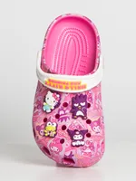 KIDS CROCS CLASSIC HELLO KITTY - CLEARANCE